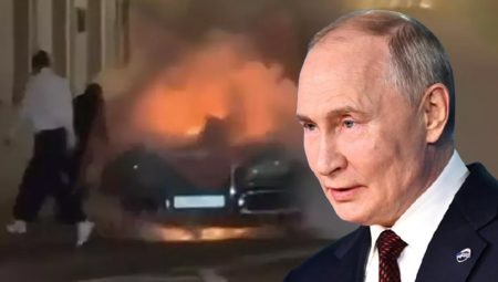 Rusya’da Devlet Başkanı Vladimir Putin’e suikast teşebbüsü tezi: Limuzini patladı